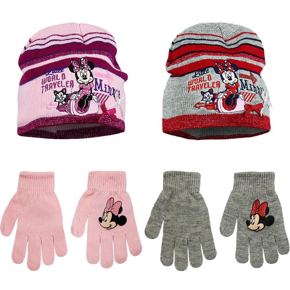 Minnie Mouse handschoenen set