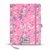 Oh My Pop! Hardcover notitieboek - Notebook - notitieblok met elastische band - Pennenlus  - Magic - roze