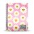 Oh My Pop! A5 notitieboek - Spiraal - Notebook - notitieblok - 120 pagina's gelinieerd - Happy Flower