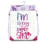 Gymtas - Kids Licensing -Strong like a Supergirl  - 40 x 32 cm