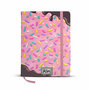 Oh My Pop! Hardcover notitieboek - Notebook - notitieblok met elastische band - Pennenlus  - Sprinkles