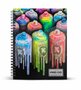 PRODG  - A5 notitieboek - geruit 0.5 mm - Spiraal - Notebook  - Notitieblok - 120 pagina&#039;s  - Colors