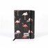 Oh My Pop! Hardcover notitieboek - A6 formaat - Notebook - notitieblok met elastische band - Pennenlus  - Flamingo